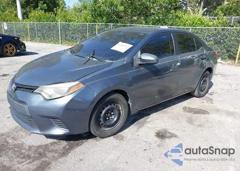 2014 Toyota Corolla Le из США, поврежденный, VIN 2T1BURHE5EC187881
